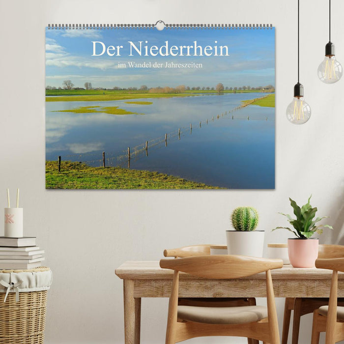 Der Niederrhein im Wandel der Jahreszeiten (CALVENDO Wandkalender 2025)