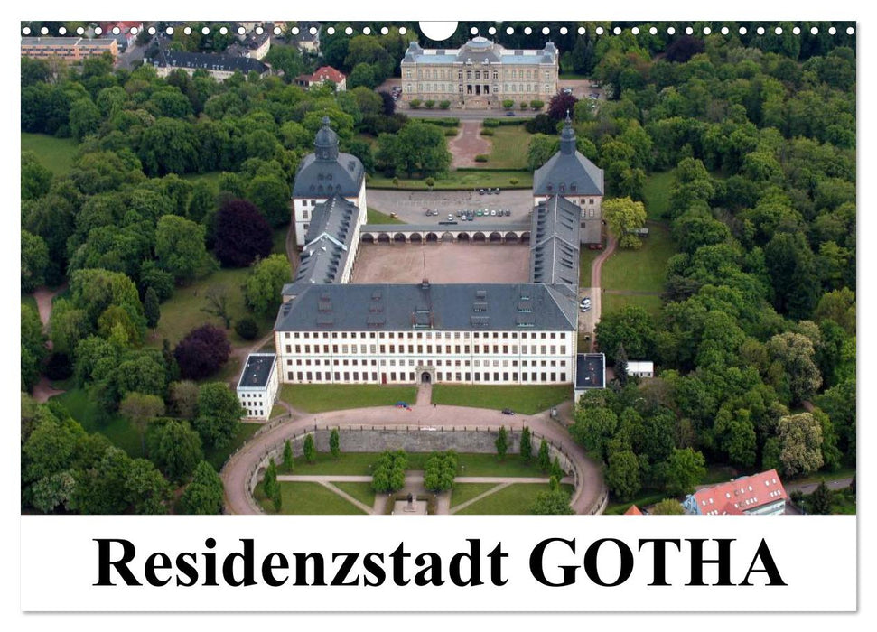 Residenzstadt GOTHA (CALVENDO Wandkalender 2025)