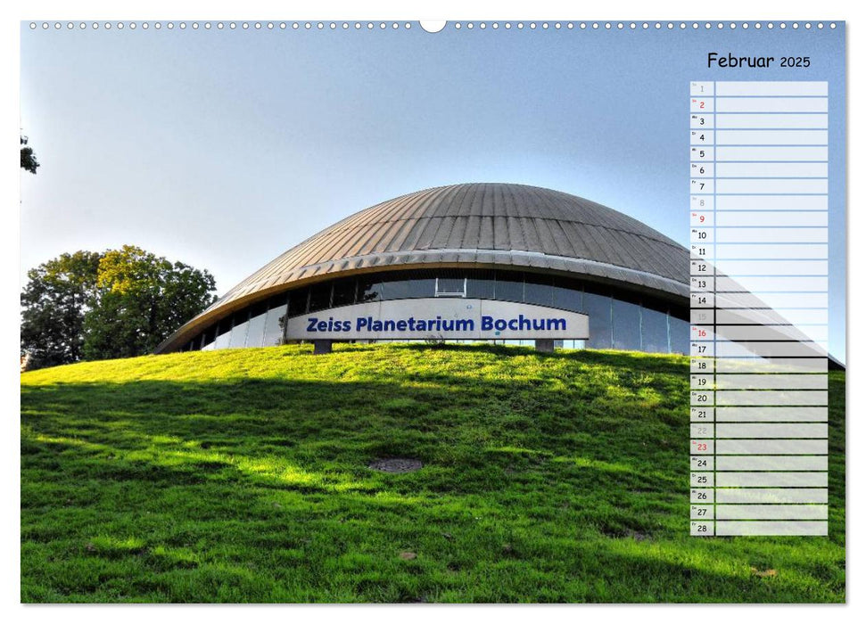 Bochum / Geburtstagskalender (CALVENDO Premium Wandkalender 2025)