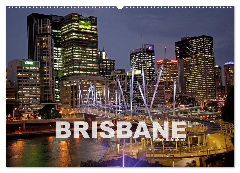 Brisbane (CALVENDO Wandkalender 2025)