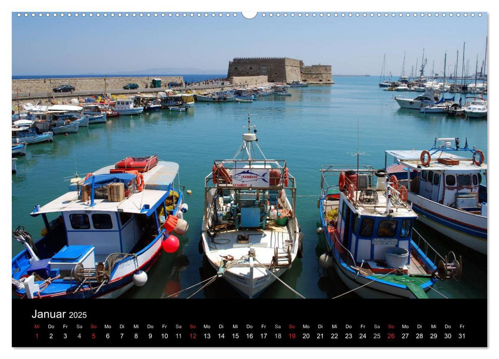 Insel Kreta (CALVENDO Wandkalender 2025)