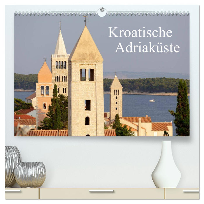 Kroatische Adriaküste (CALVENDO Premium Wandkalender 2025)