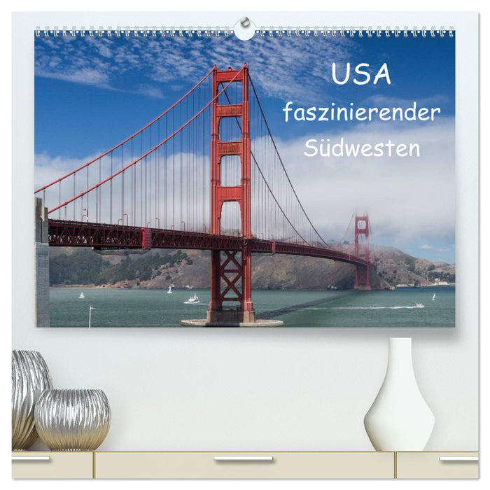 USA - faszinierender Südwesten / CH-Version (CALVENDO Premium Wandkalender 2025)