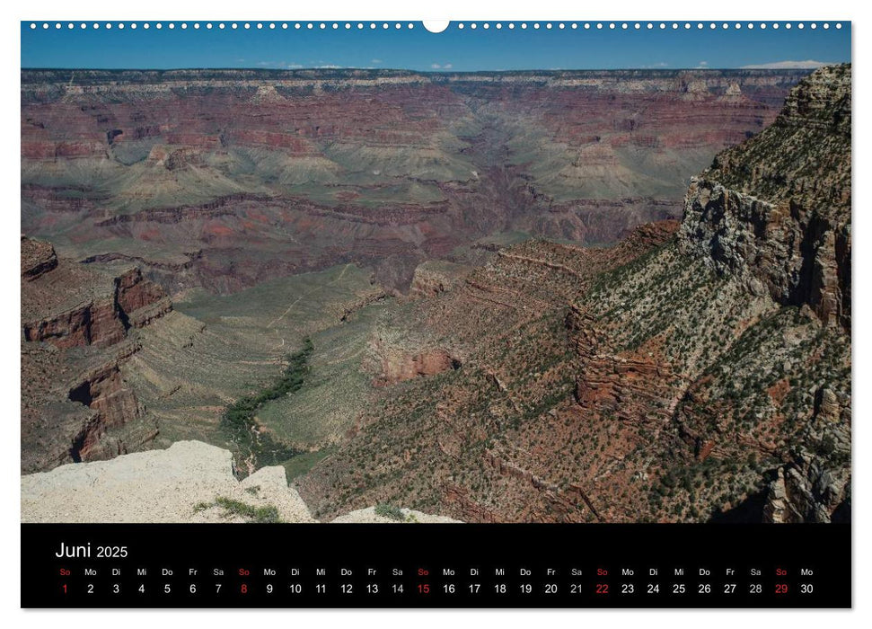 Faszination Grand Canyon / CH-Version (CALVENDO Premium Wandkalender 2025)