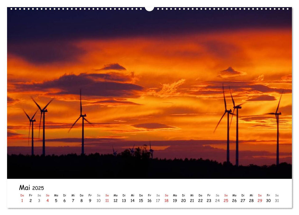 Erneuerbare Energien (CALVENDO Premium Wandkalender 2025)