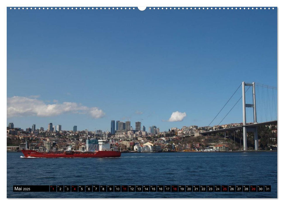 Istanbul - Konstantinopel - Byzanz (CALVENDO Premium Wandkalender 2025)