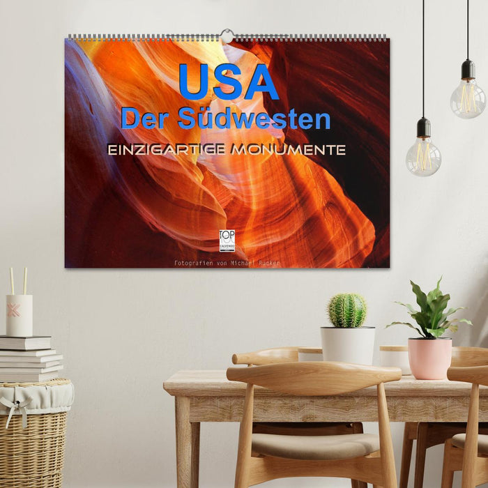 USA Der Südwesten - Einzigartige Monumente (CALVENDO Wandkalender 2025)