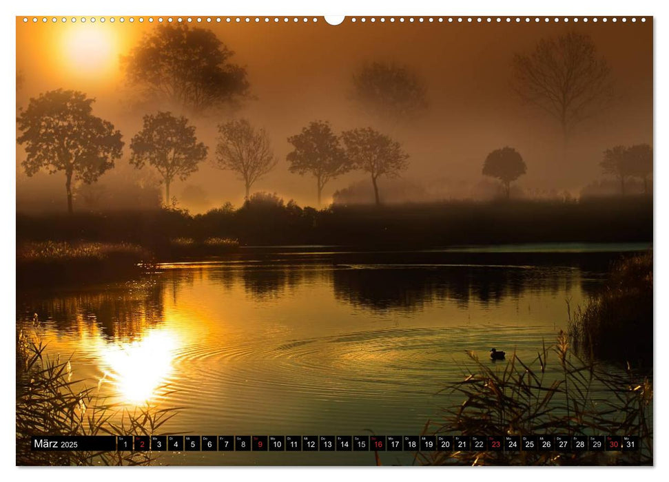 Friesland - verzauberte Landschaft an der Nordsee / CH-Version (CALVENDO Premium Wandkalender 2025)