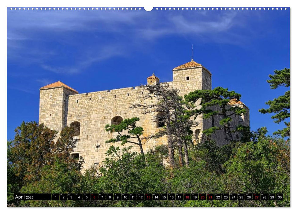 Kvarner Golf - Kroatien (CALVENDO Premium Wandkalender 2025)