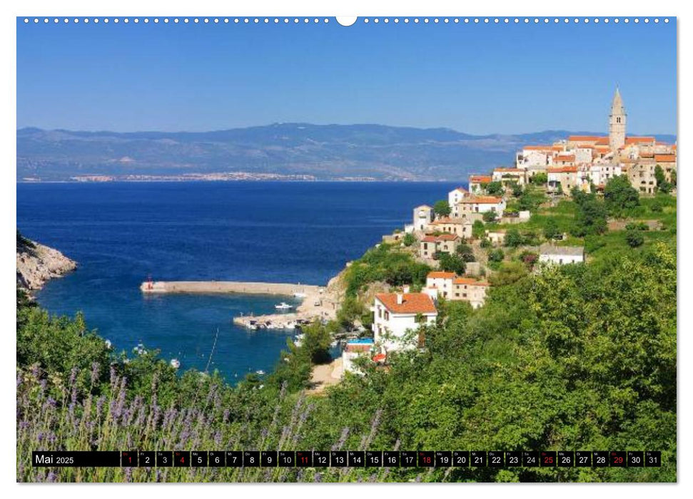 Kvarner Golf - Kroatien (CALVENDO Premium Wandkalender 2025)