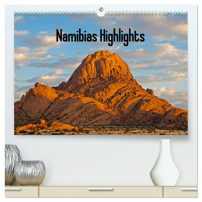 Namibias Highlights (CALVENDO Premium Wandkalender 2025)
