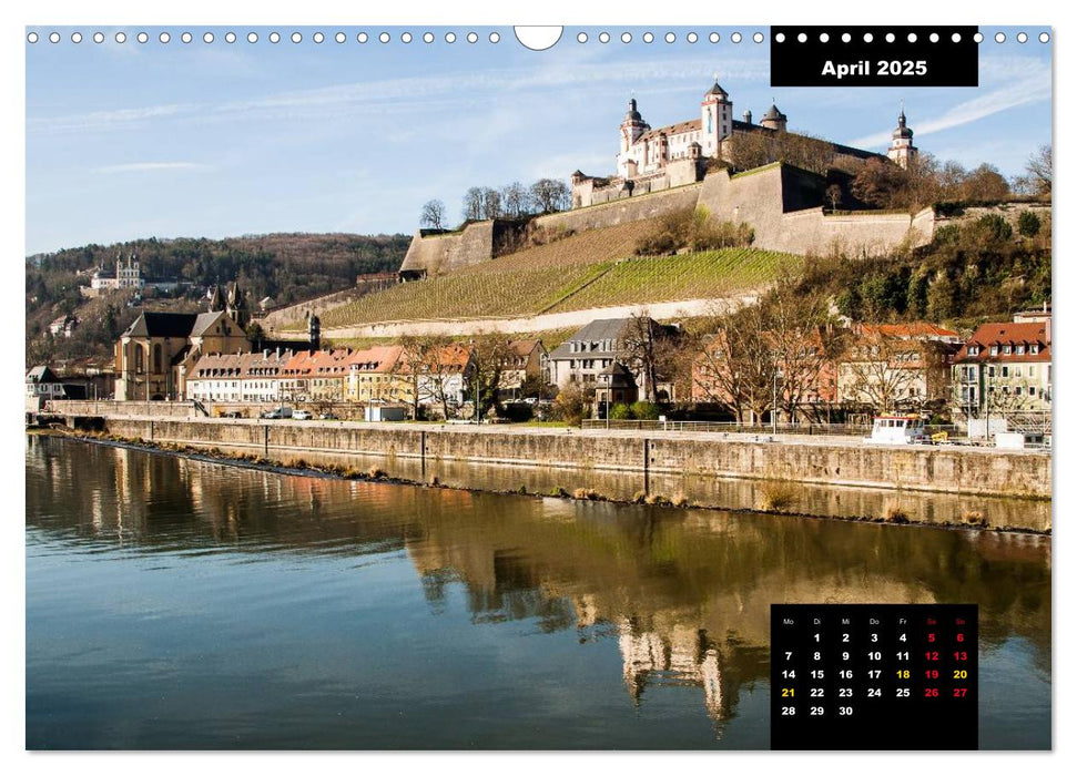 Würzburg - Die Perle Unterfrankens (CALVENDO Wandkalender 2025)