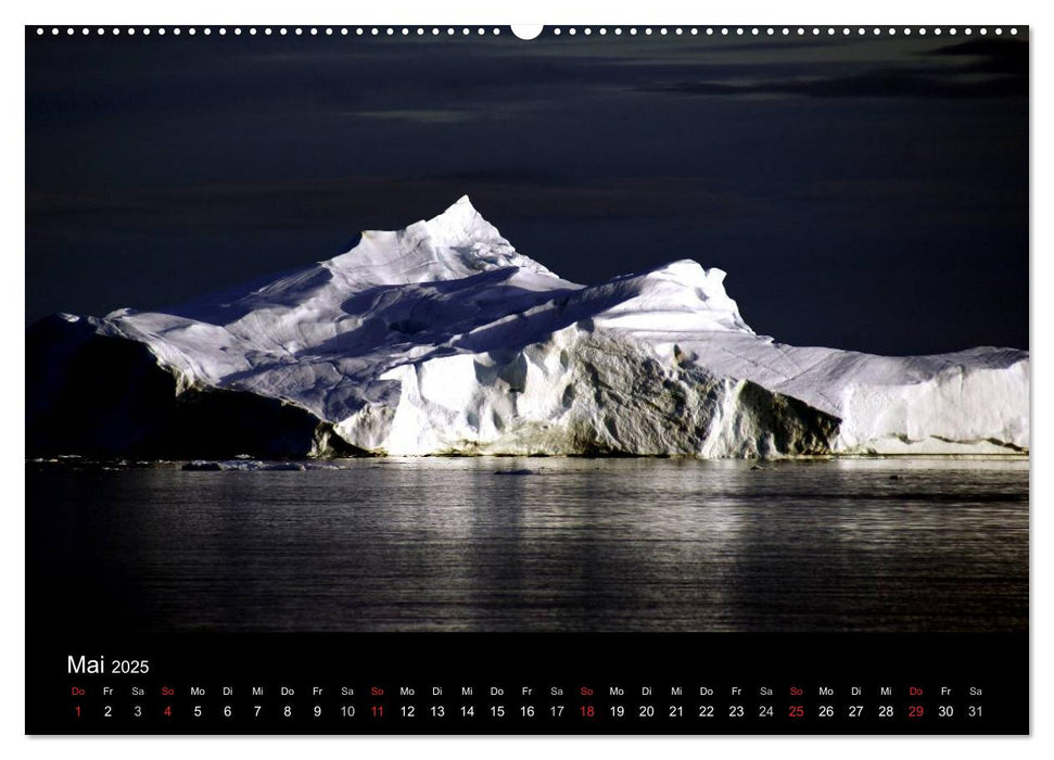 Eisberge von ihrer schönsten Seite 2025 (CALVENDO Wandkalender 2025)