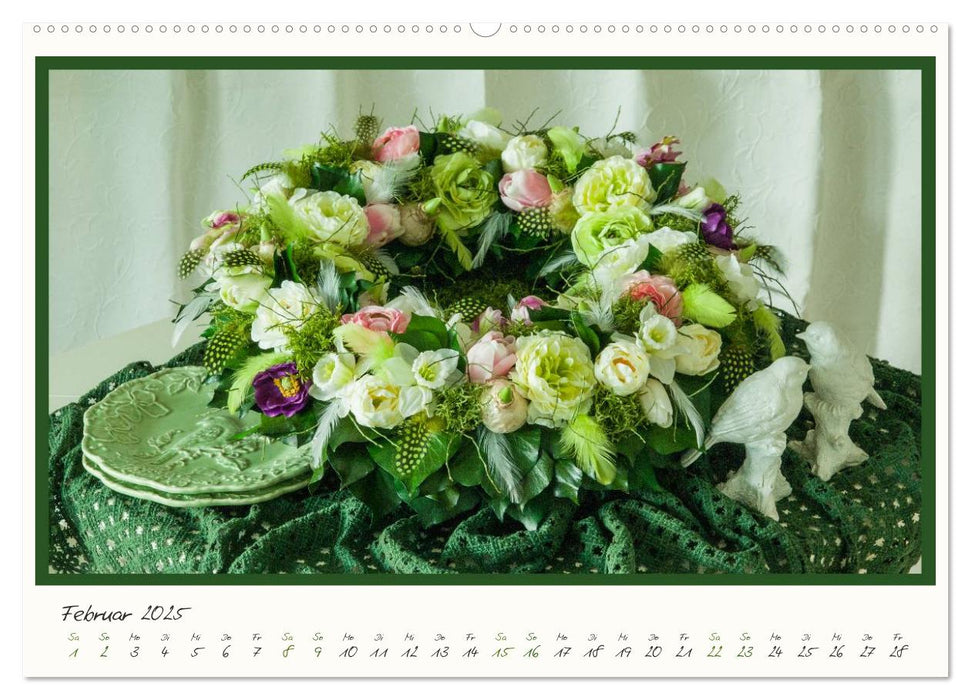 Raum für Blumen (CALVENDO Premium Wandkalender 2025)