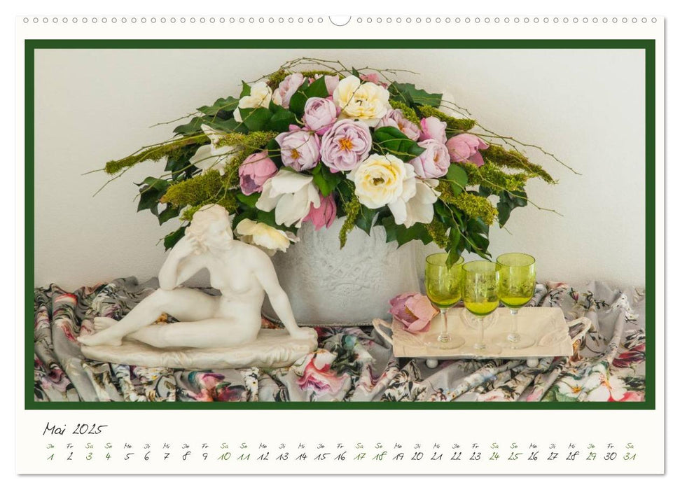 Raum für Blumen (CALVENDO Premium Wandkalender 2025)