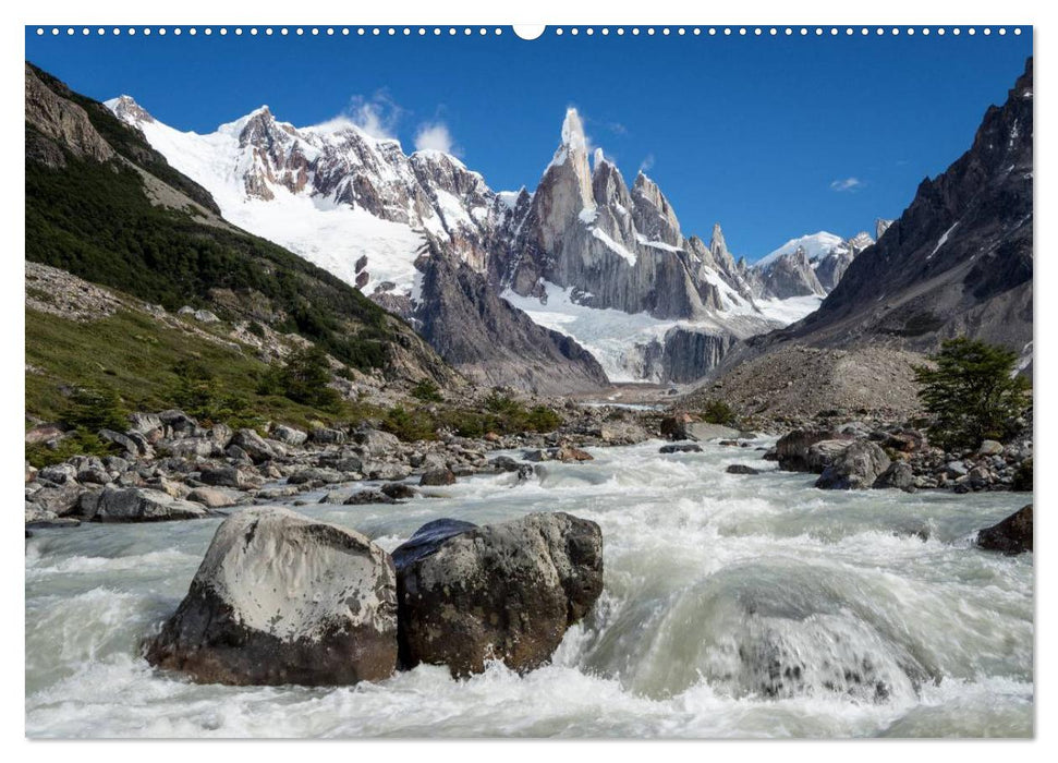 Majestätische Berge Cerro Torre Patagonien (CALVENDO Wandkalender 2025)