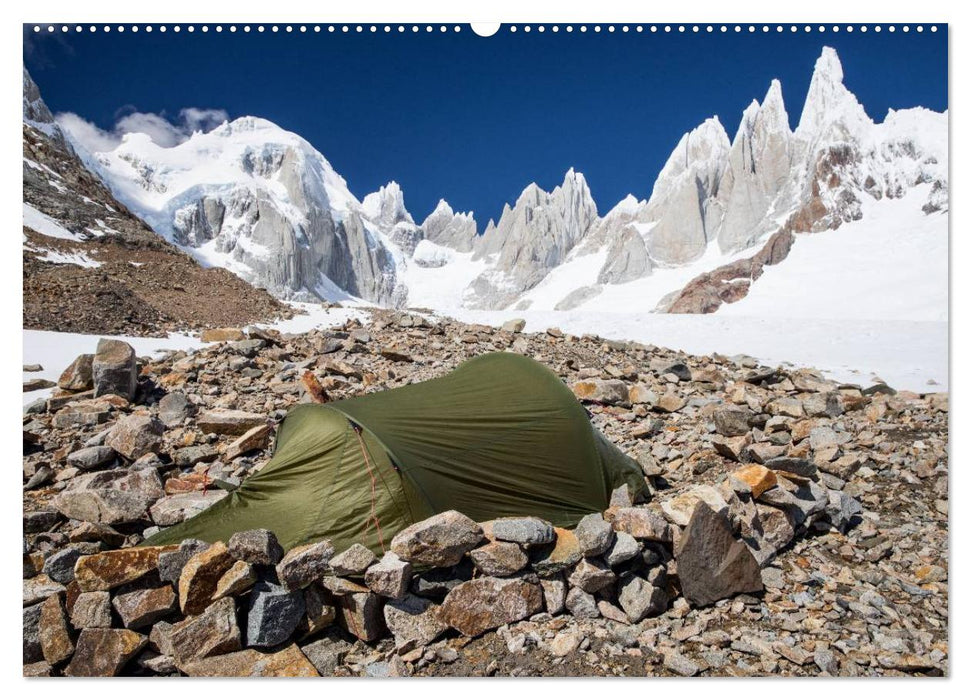 Majestätische Berge Cerro Torre Patagonien (CALVENDO Wandkalender 2025)