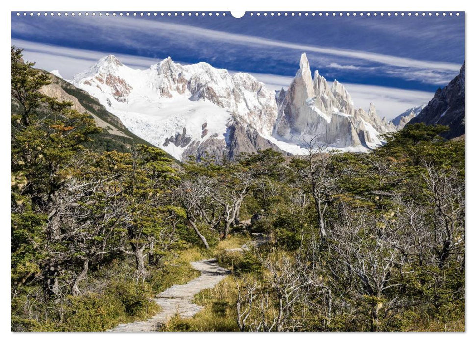 Majestätische Berge Cerro Torre Patagonien (CALVENDO Wandkalender 2025)