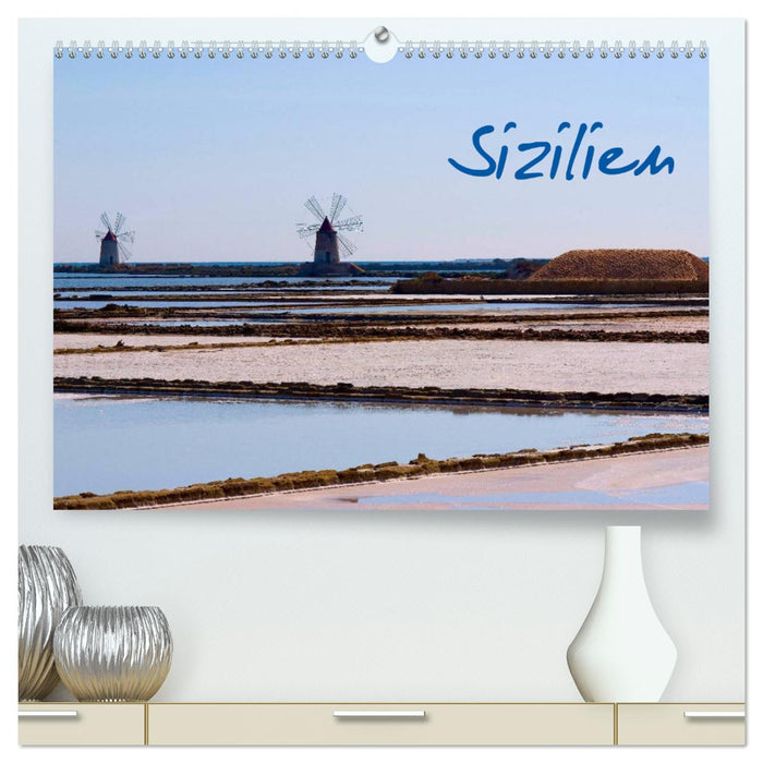 Sizilien (CALVENDO Premium Wandkalender 2025)