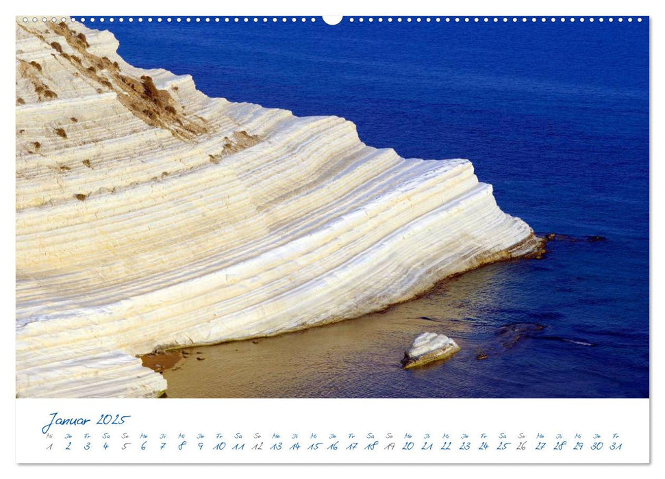 Sizilien (CALVENDO Premium Wandkalender 2025)