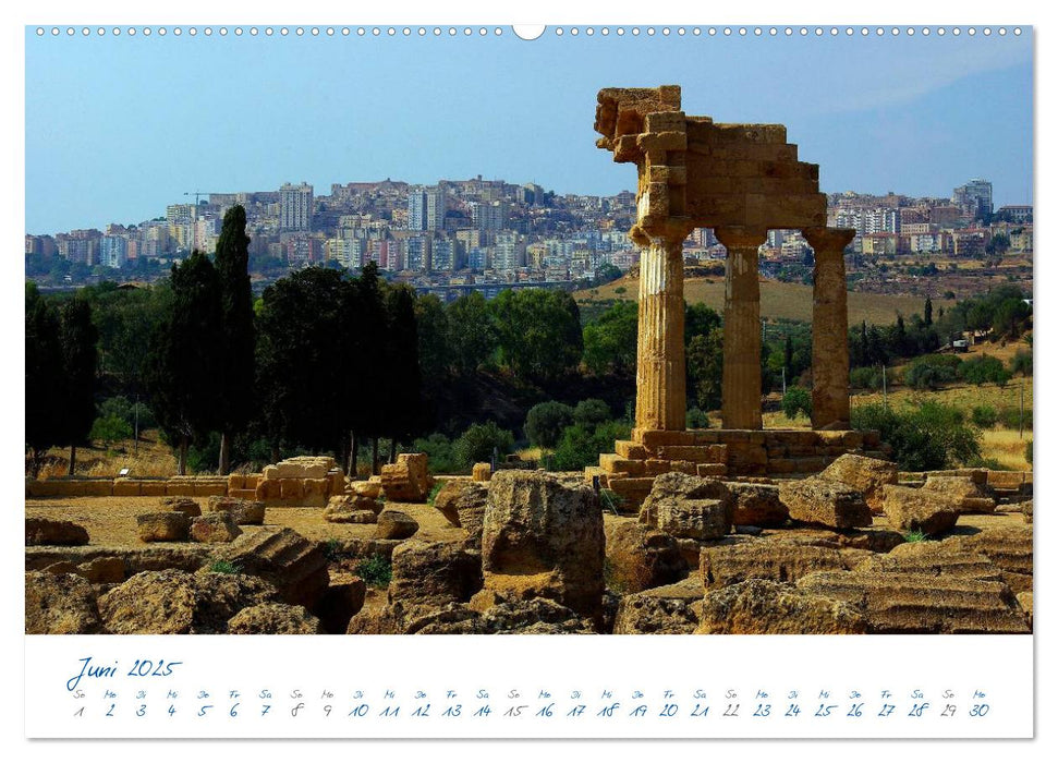 Sizilien (CALVENDO Premium Wandkalender 2025)