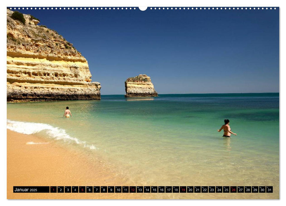 Die Algarve (CALVENDO Premium Wandkalender 2025)