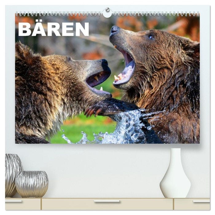 Bären (CALVENDO Premium Wandkalender 2025)