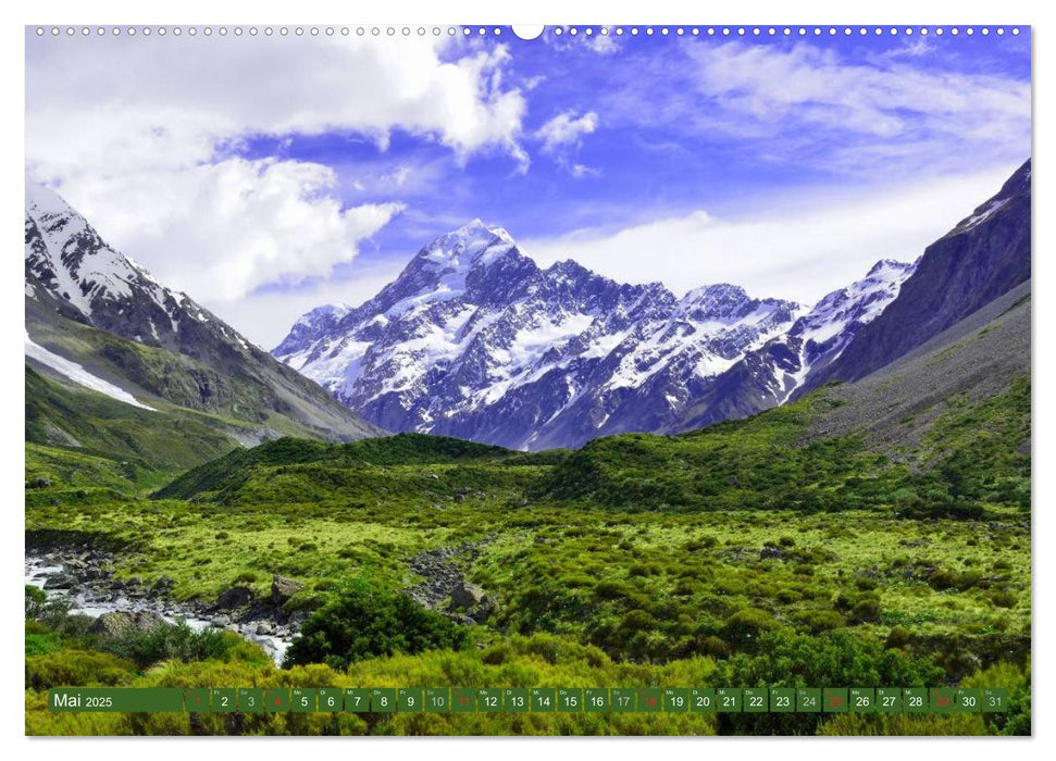 Neuseeland • Impressionen (CALVENDO Premium Wandkalender 2025)