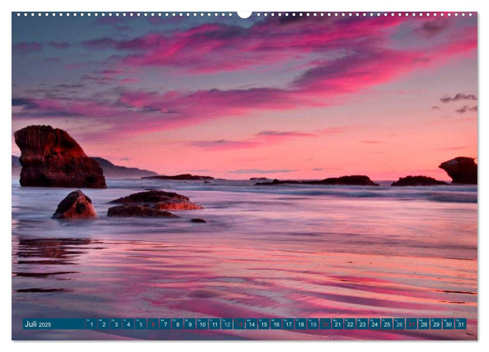 Neuseeland • Impressionen (CALVENDO Premium Wandkalender 2025)