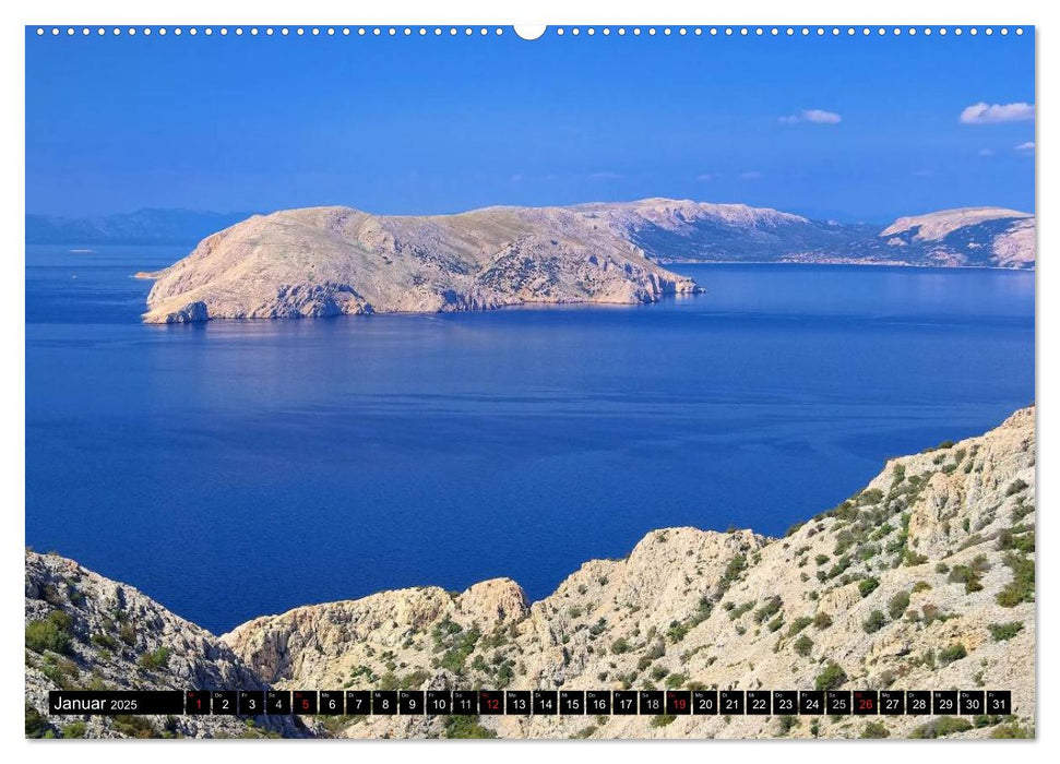 Kroatien (CALVENDO Premium Wandkalender 2025)