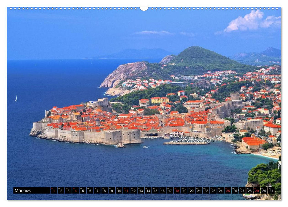 Kroatien (CALVENDO Premium Wandkalender 2025)