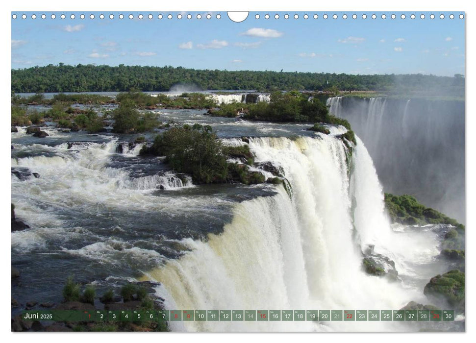 Mein Südamerika, mein Iguazu (CALVENDO Wandkalender 2025)