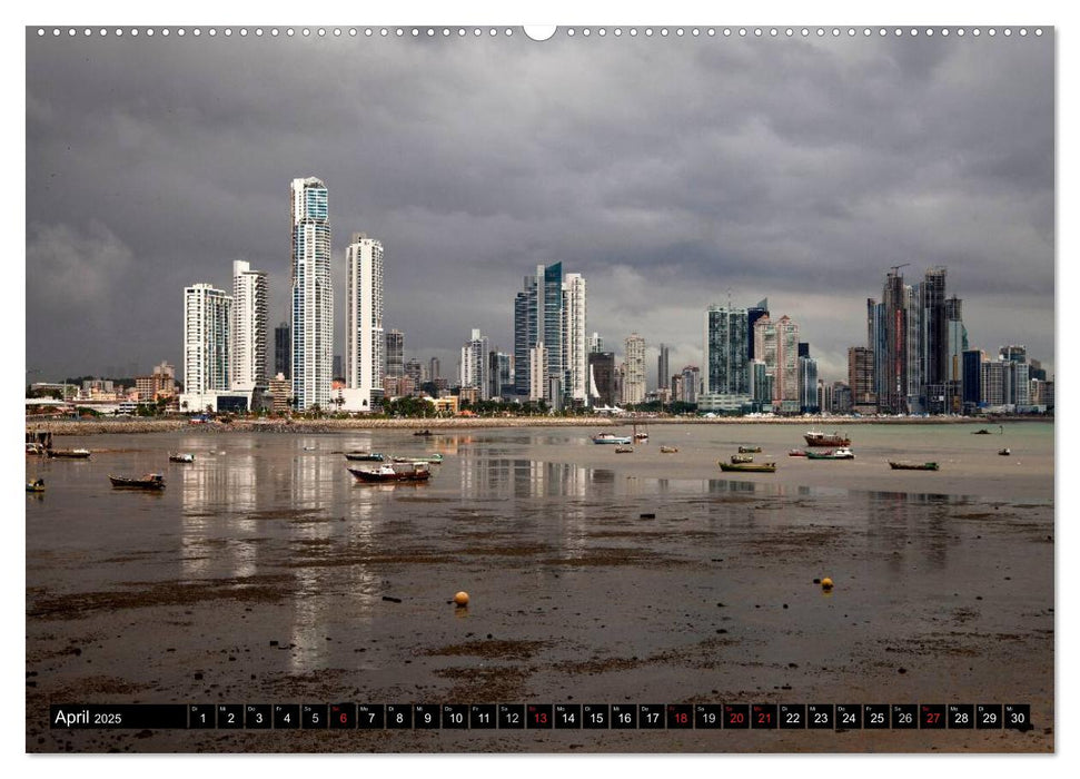 Panama Stadt (CALVENDO Premium Wandkalender 2025)