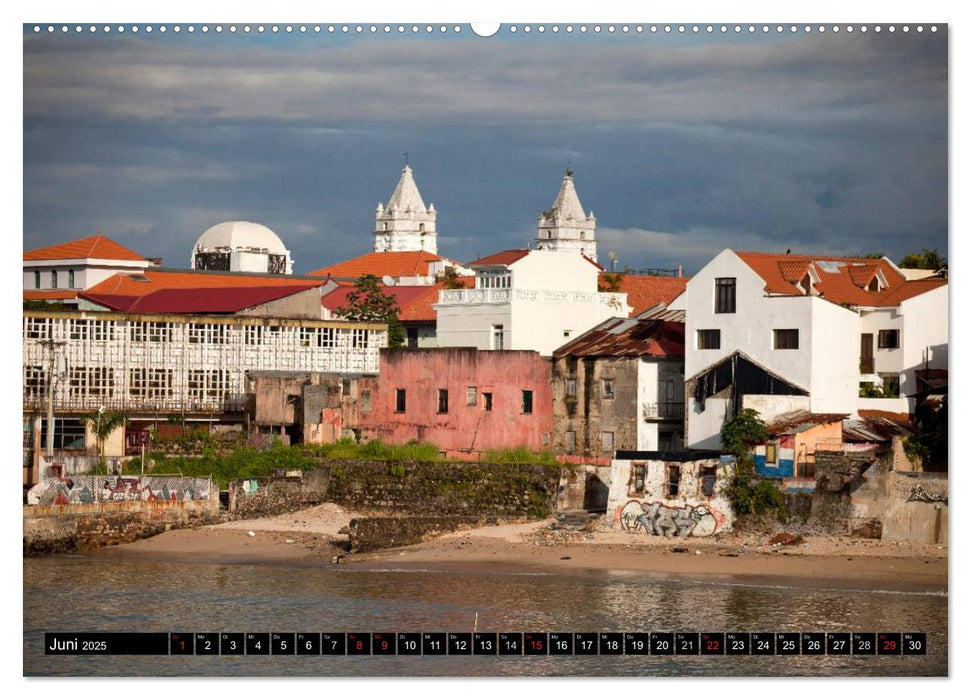 Panama Stadt (CALVENDO Premium Wandkalender 2025)