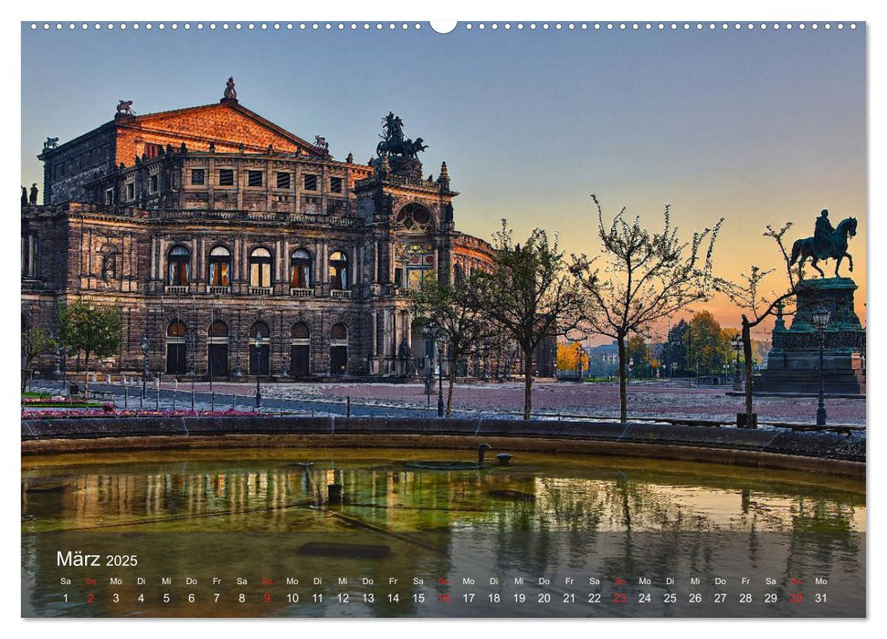 Dresden Bilder 2025 (CALVENDO Premium Wandkalender 2025)