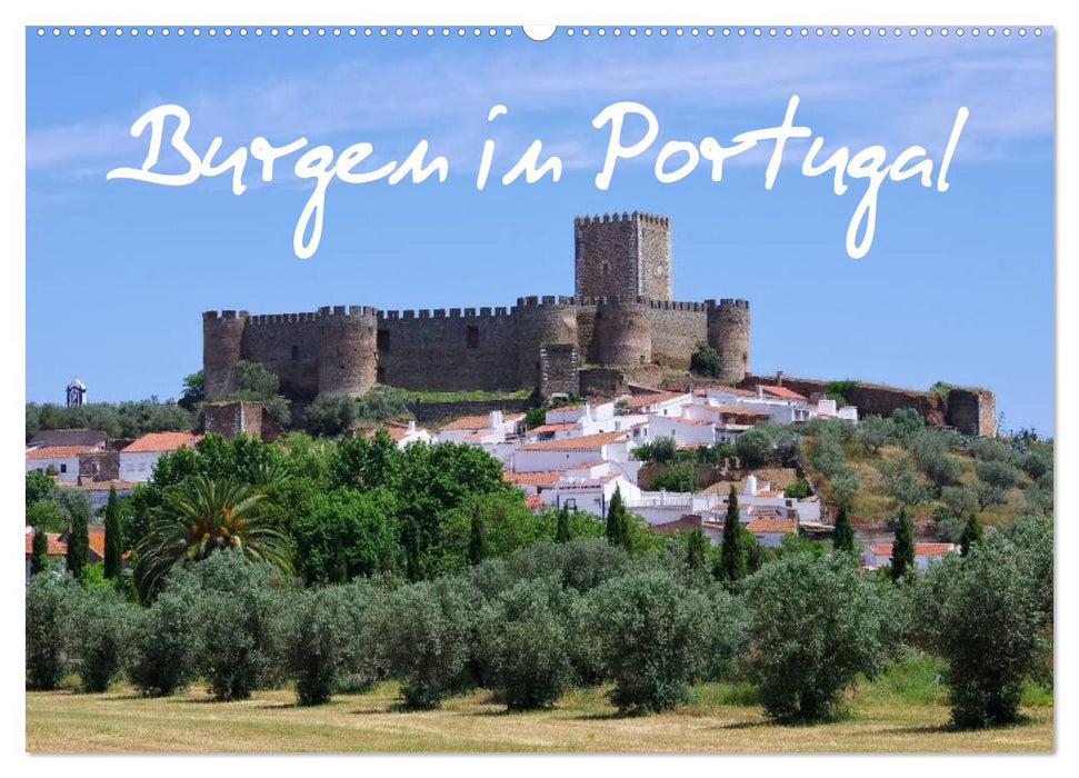 Burgen in Portugal (CALVENDO Wandkalender 2025)