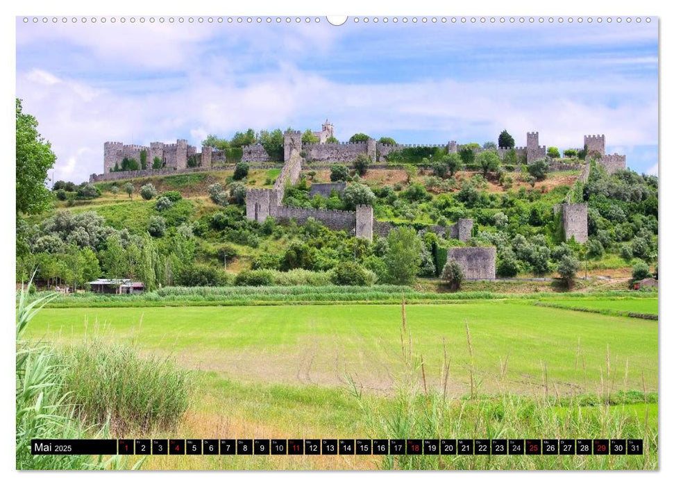 Burgen in Portugal (CALVENDO Wandkalender 2025)