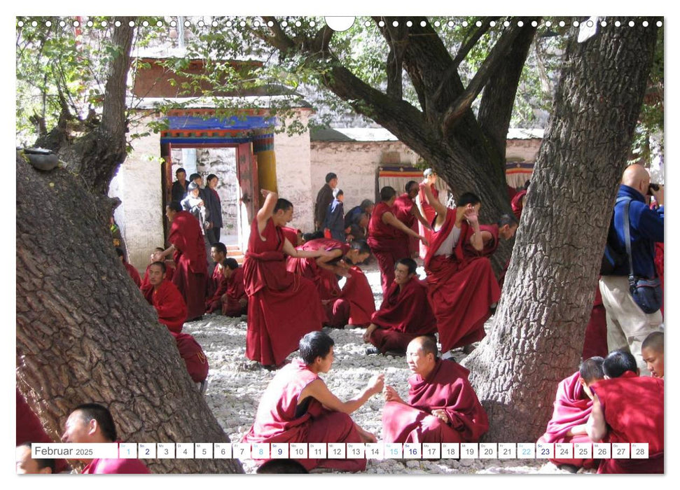 Tibet (CALVENDO Wandkalender 2025)