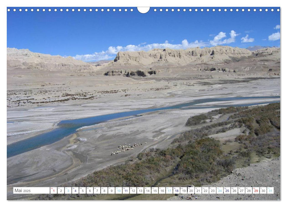 Tibet (CALVENDO Wandkalender 2025)