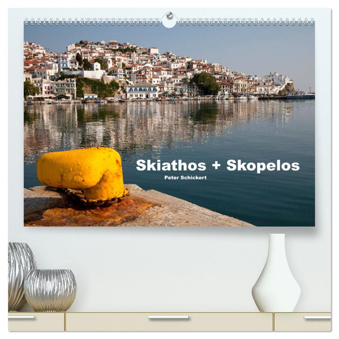 Skiathos + Skopelos (CALVENDO Premium Wandkalender 2025)