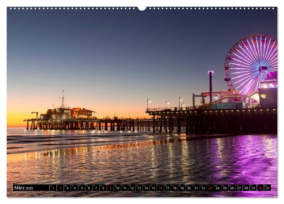 Los Angeles - Kalifornien (CALVENDO Premium Wandkalender 2025)