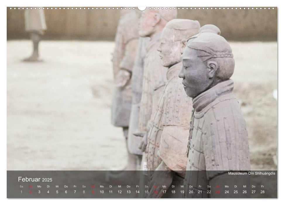 Erlebe China (CALVENDO Premium Wandkalender 2025)