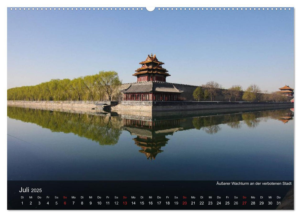 Erlebe China (CALVENDO Premium Wandkalender 2025)