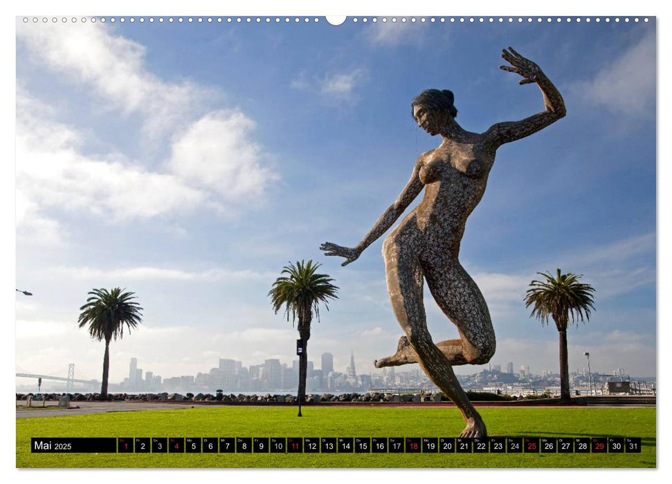 San Francisco (CALVENDO Premium Wandkalender 2025)