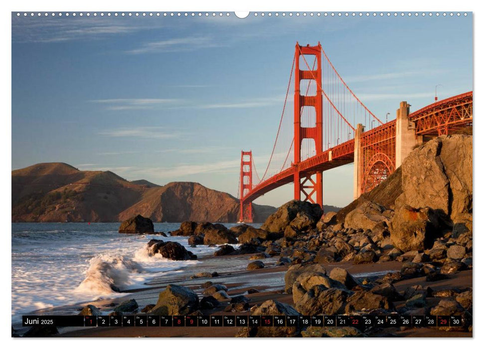 San Francisco (CALVENDO Premium Wandkalender 2025)