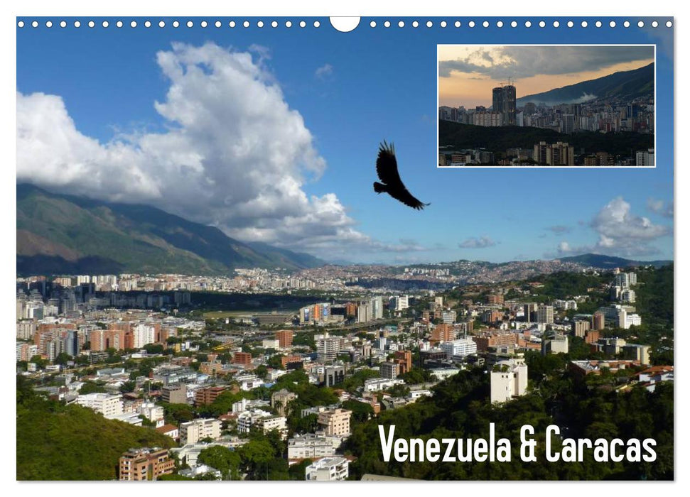 Venezuela & Caracas (CALVENDO Wandkalender 2025)