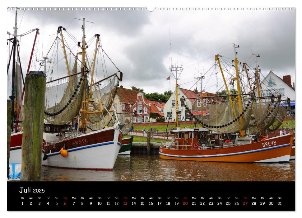 Ostfriesland - Land an der Küste (CALVENDO Premium Wandkalender 2025)