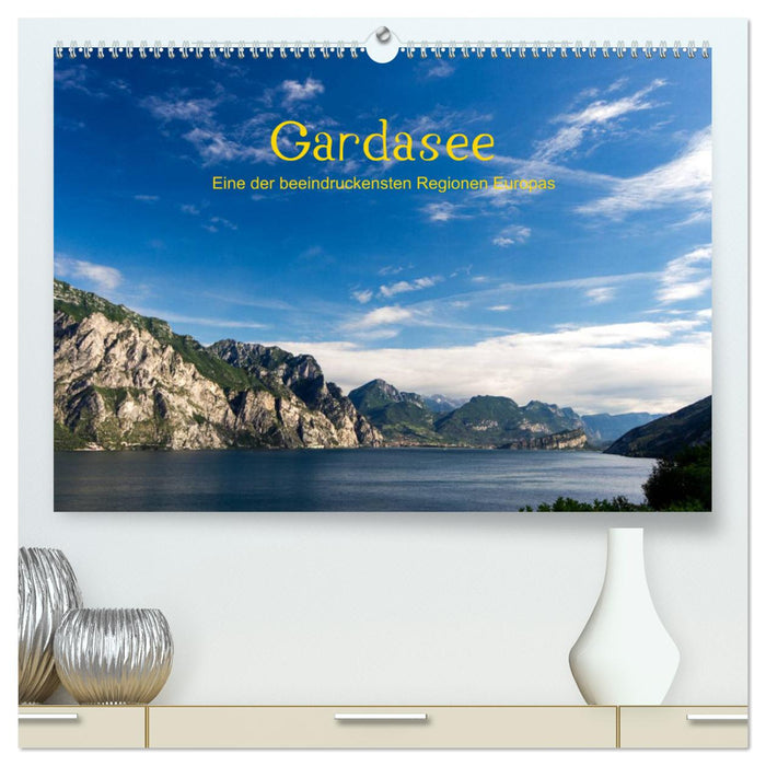 Gardasee / CH-Version (CALVENDO Premium Wandkalender 2025)