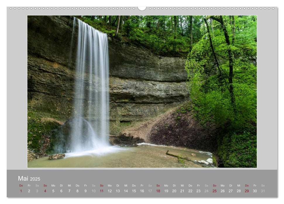 Schweiz - Impressionen der idyllischen Bergwelt im Laufe der Jahreszeiten (CALVENDO Wandkalender 2025)