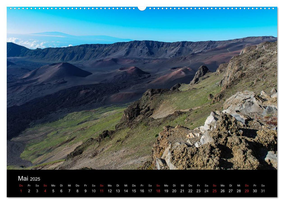 Hawaii - Oahu - Maui (CALVENDO Premium Wandkalender 2025)